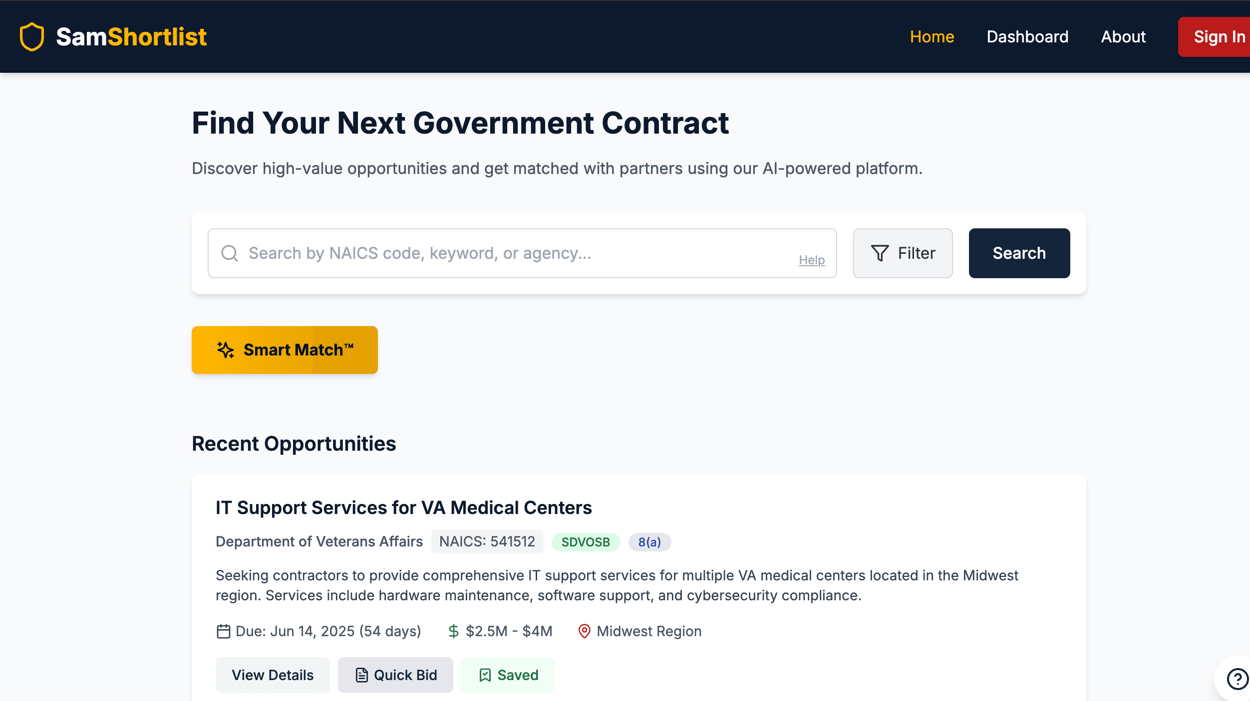 Sam Shortlist Preview